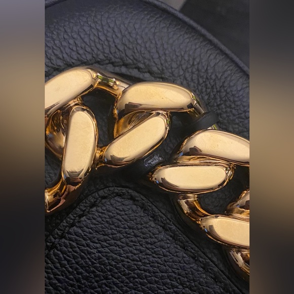 Versace Mini La Medusa Chain Leather Hobo Bag - Picture 15 of 16